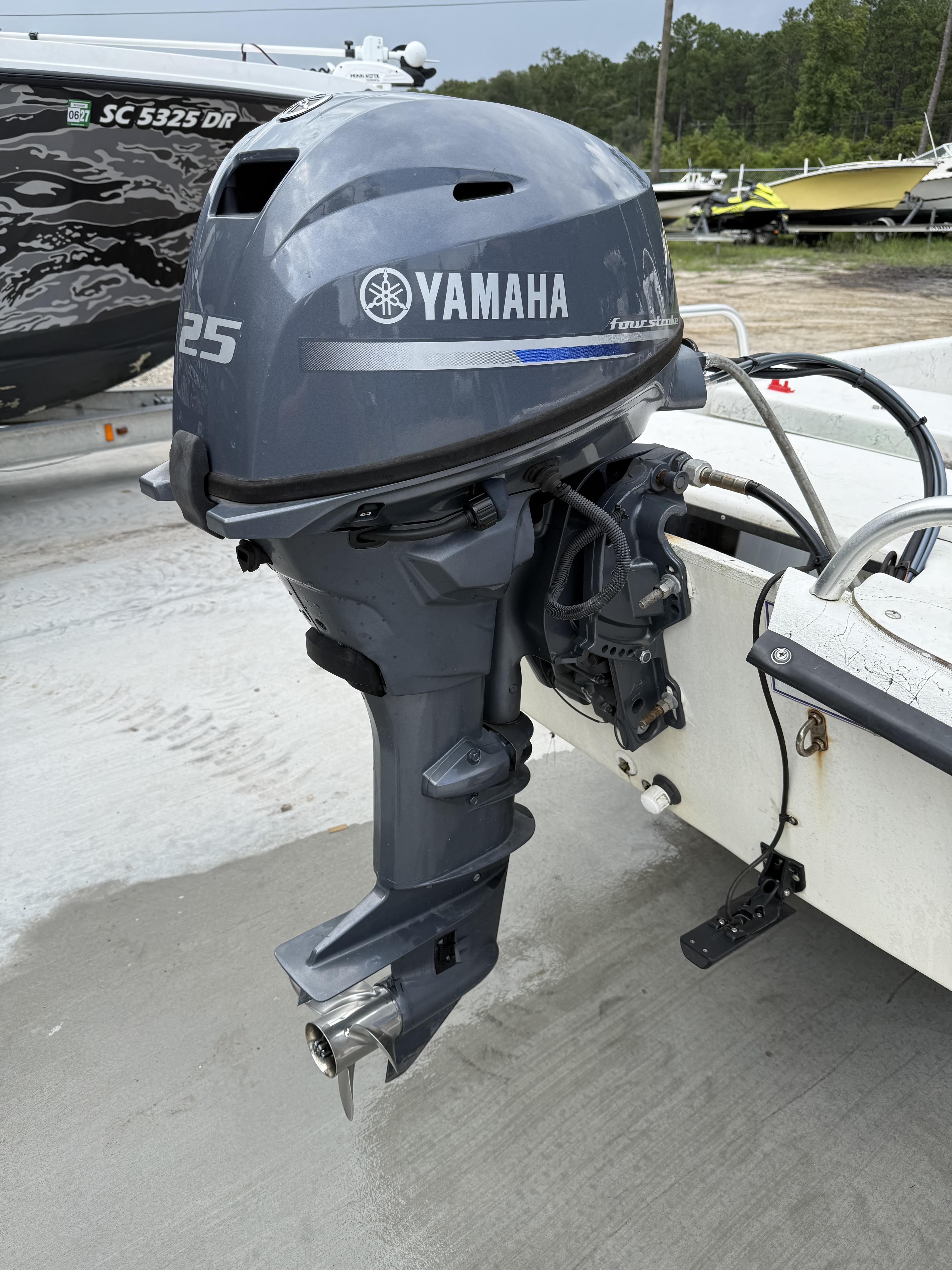 2018 Yamaha F25LC